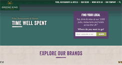 Desktop Screenshot of greeneking.co.uk